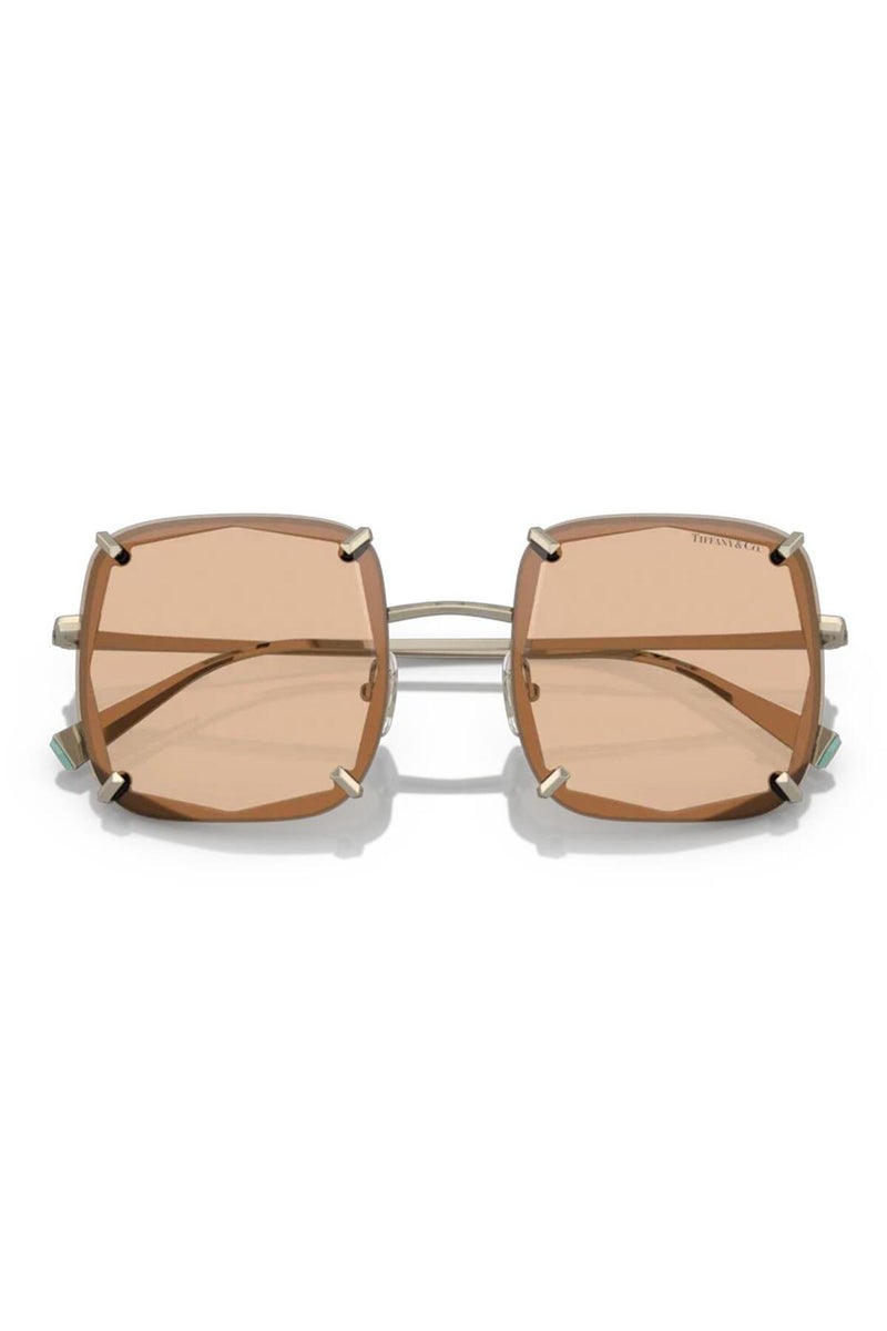 Tiffany Square Sunglasses for Women - Pale Gold - Image 4